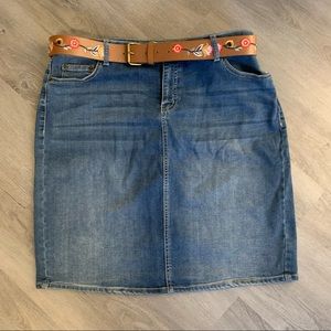 Women’s denim skirt